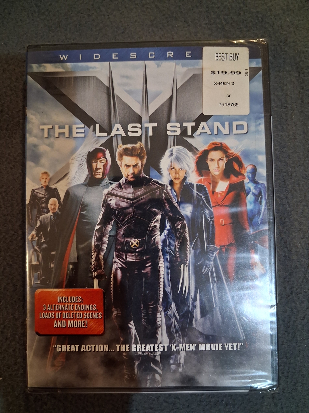 X-Men 3: The Last Stand Widescreen DVD